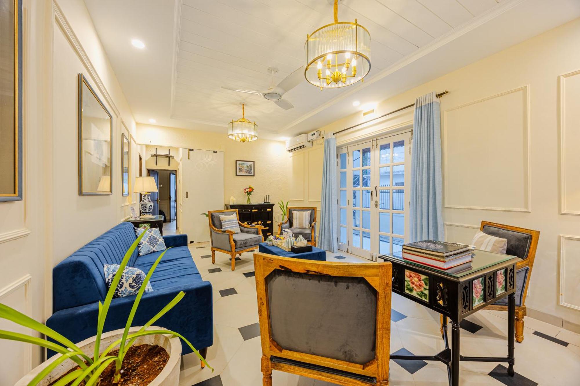 Elivaas 4 Bhk Villa Near Beach With Private Pool & Bar - Casa Boa Vida Кандолим Экстерьер фото